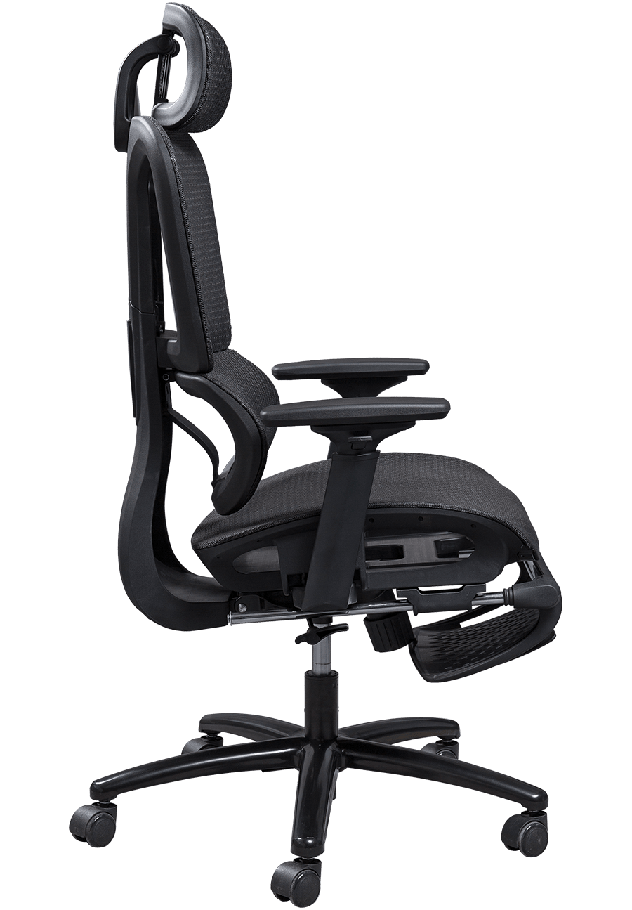 Kursi Kantor Jaring Ergonomis Bingkai Plastik Desain Klasik Kursi Jaring Kursi Kantor Sandaran Kepala Dapat Disesuaikan Dengan Pijakan Kaki details