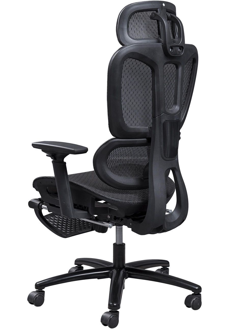 Kursi Kantor Jaring Ergonomis Bingkai Plastik Desain Klasik Kursi Jaring Kursi Kantor Sandaran Kepala Dapat Disesuaikan Dengan Pijakan Kaki details