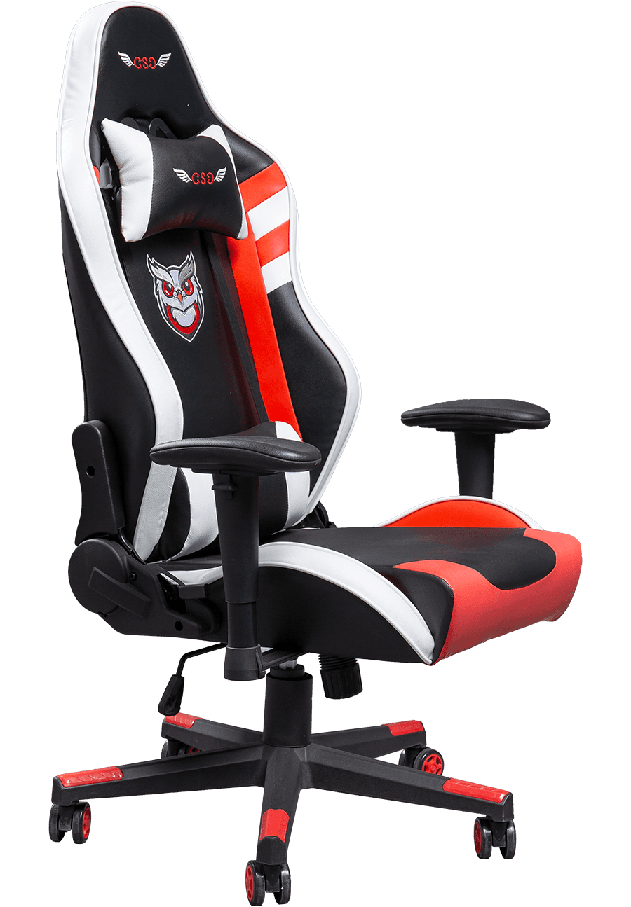 Gravitasi Nol Grosir Tinggi Disesuaikan Desain Keren Kursi Gaming Bahagia Berputar Ergonomis details