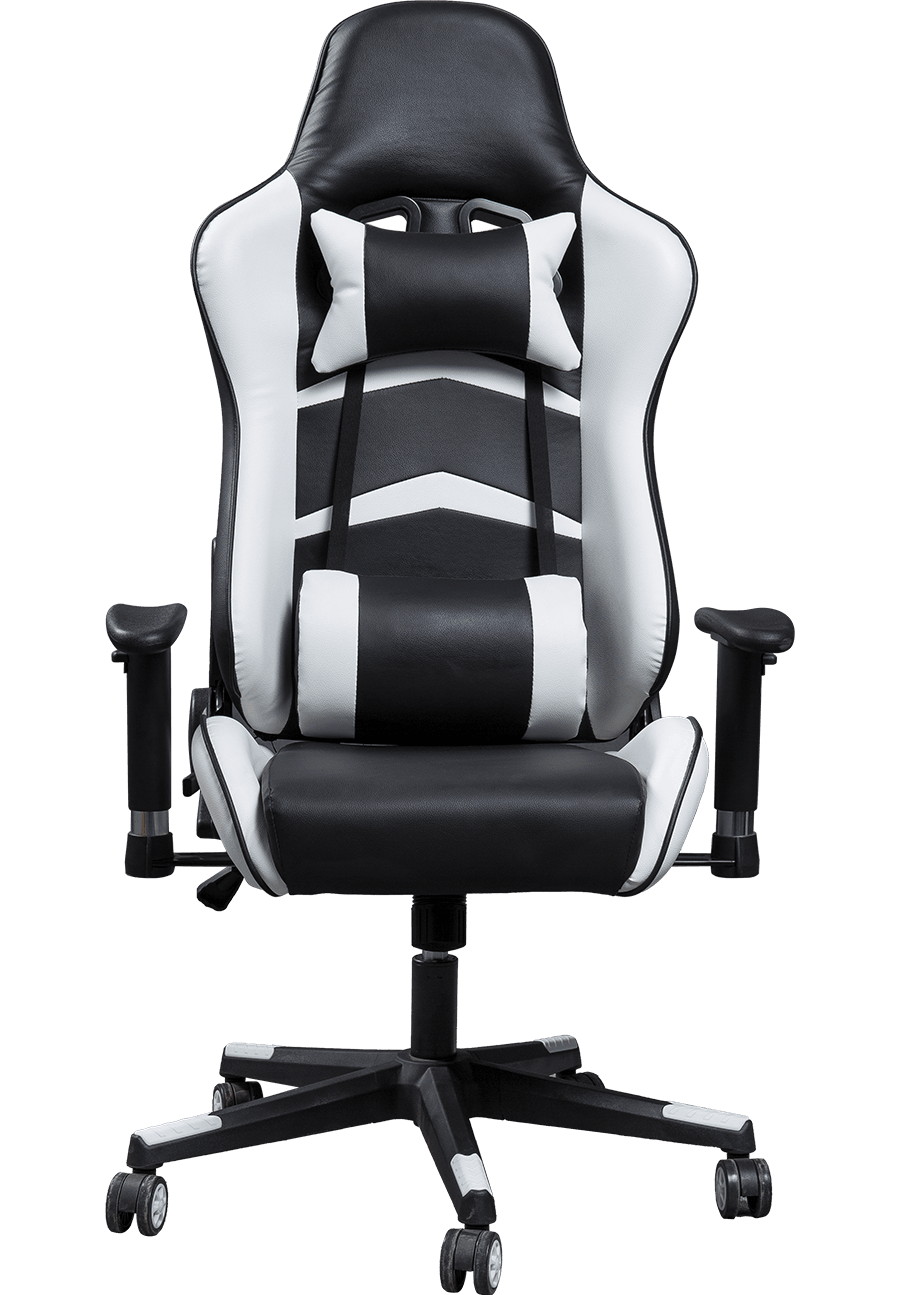 Kursi Gaming Ergonomi Kustom Multi-Fungsi Dengan Dukungan Lumbar Kursi Gaming Pesan Dapat Disesuaikan Kulit PU Gaya Balap