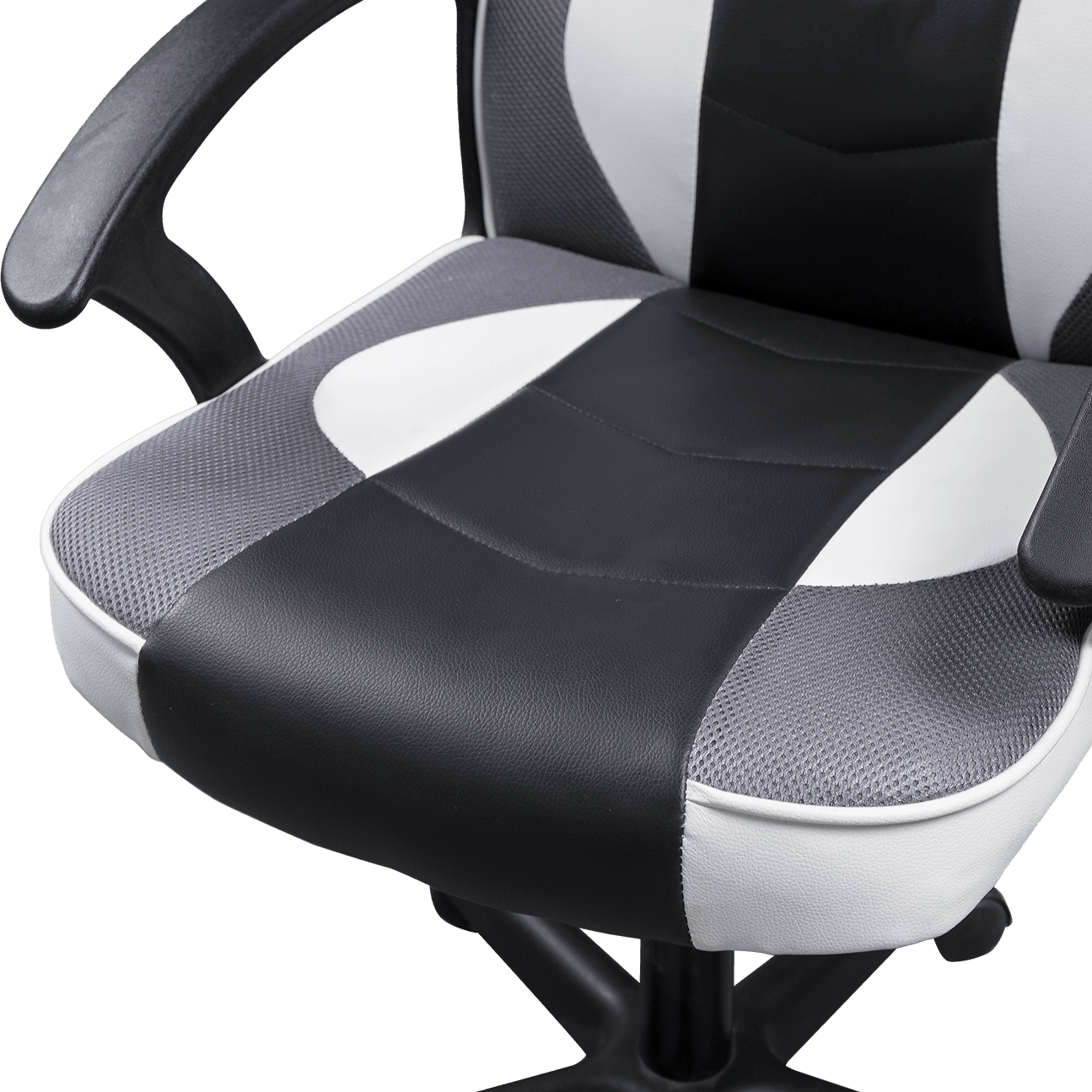 Kursi Kantor Ergonomis Desain Modern Kursi PU+PVC Dengan Sandaran Tangan Tetap Dan Fungsi Angkat details