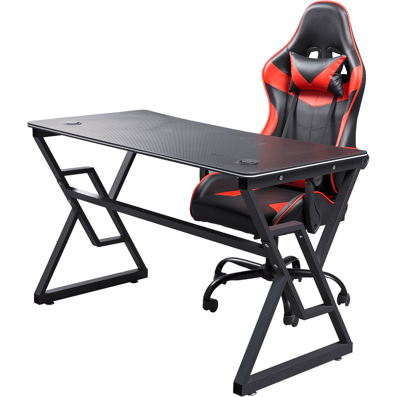 Kursi Gaming Furnitur Hitam Furnitur Desain Baru Meja Komputer Profesional